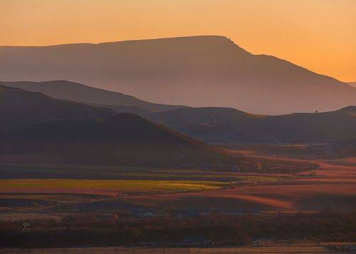 Осенние поля и пастбища