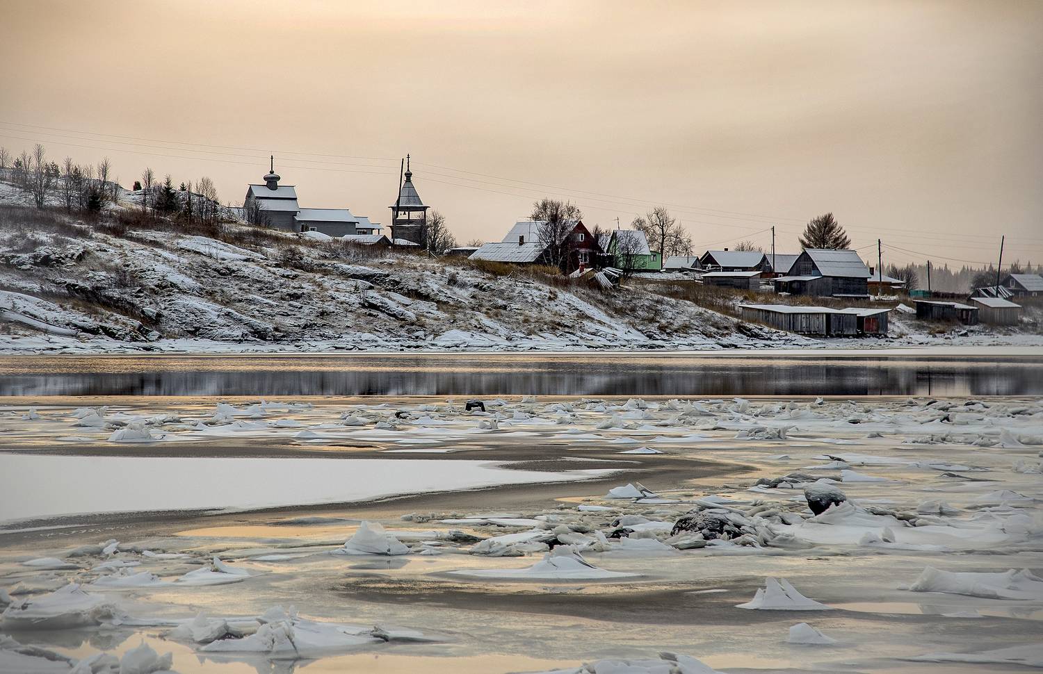 село ковда. ближе к вечеру..., Бирюков Вячеслав