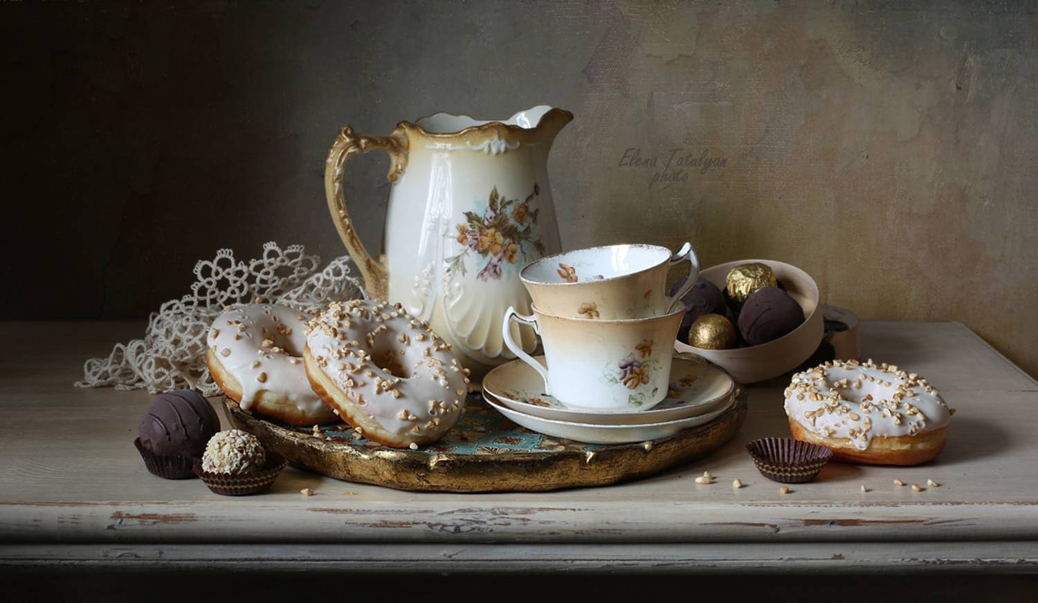 конфеты, пончики, Елена Татульян