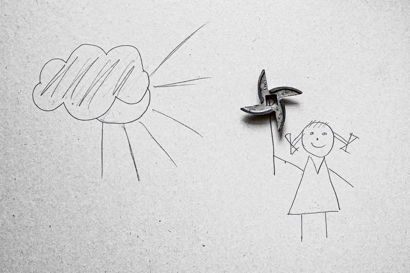 Солнце и ветер фото превью