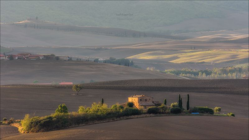 italy,san quirico d \\\\\\\' orcia,italia,италия,тоскана,pienza,кипарис,toscana,осень,tuscany,cipressi,belvedere,пьенца,тени Аура Тосканы фото превью
