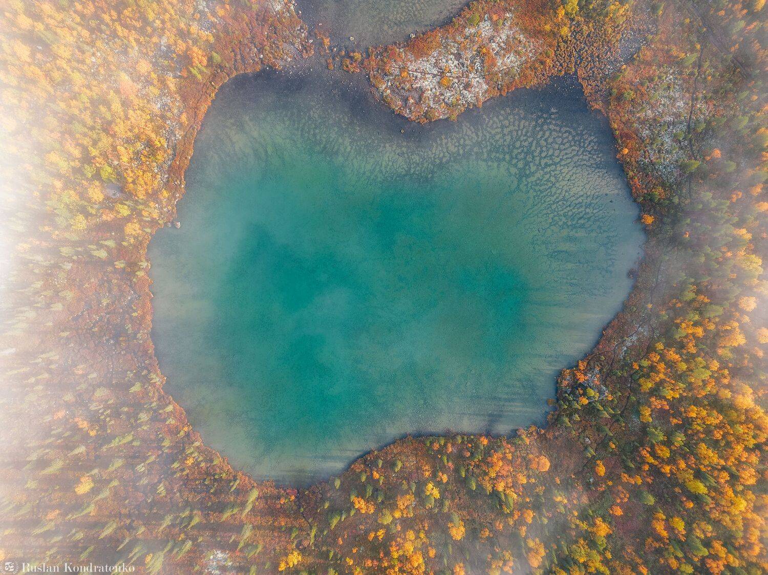 хибины, осень, кольский полуостров, горы, кольский, облака, полигональные озера, туман, Кондратенко Руслан