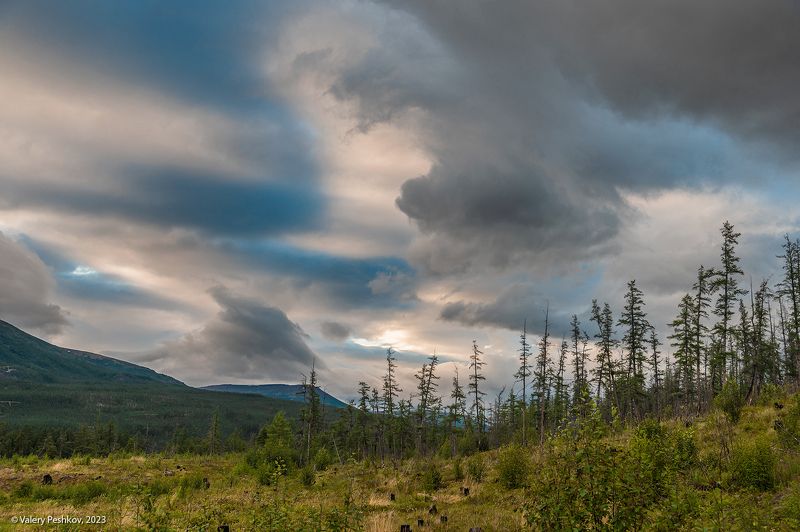 база, кордон, владимир коваль, облака, бег облаков, курейка, яктали, плато путораны Про бег облаков фото превью