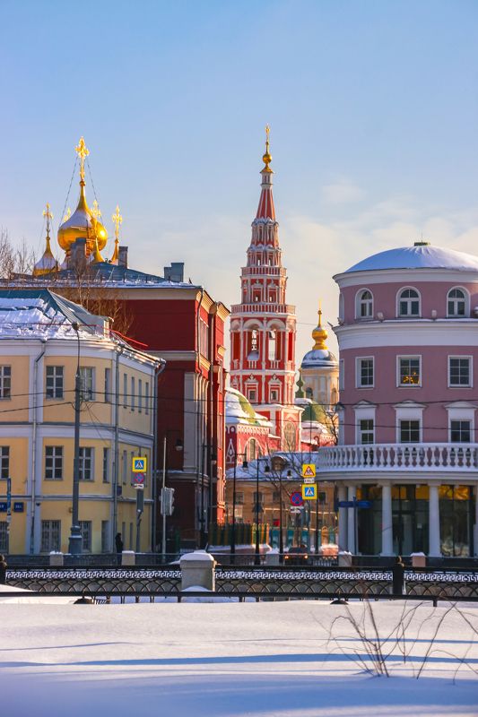 Морозный день фото превью