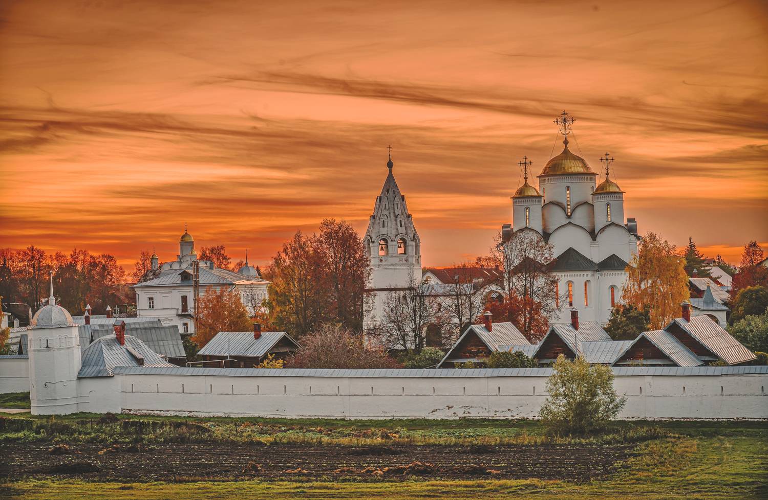 суздаль. вечерело. октябрь, Бирюков Вячеслав