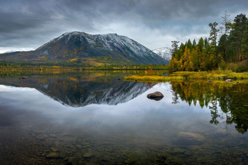 буратия, северобайкальск, озера, горы, осень Граммна фото превью