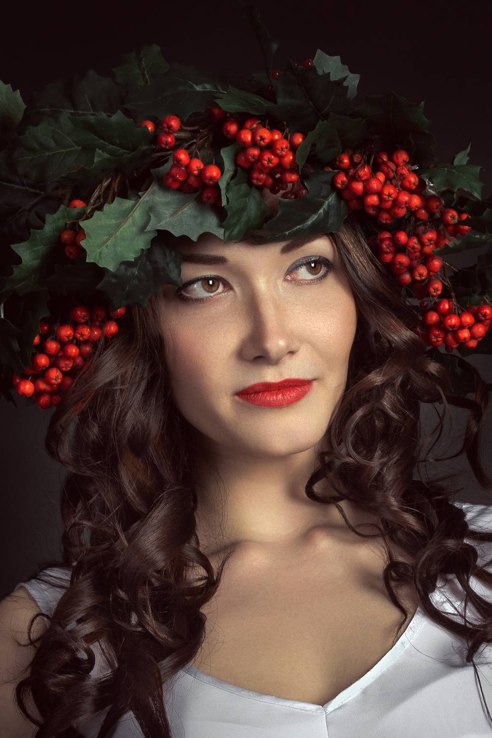 женский портрет, портрет, осень, Анисимова Ольга Леонидовна