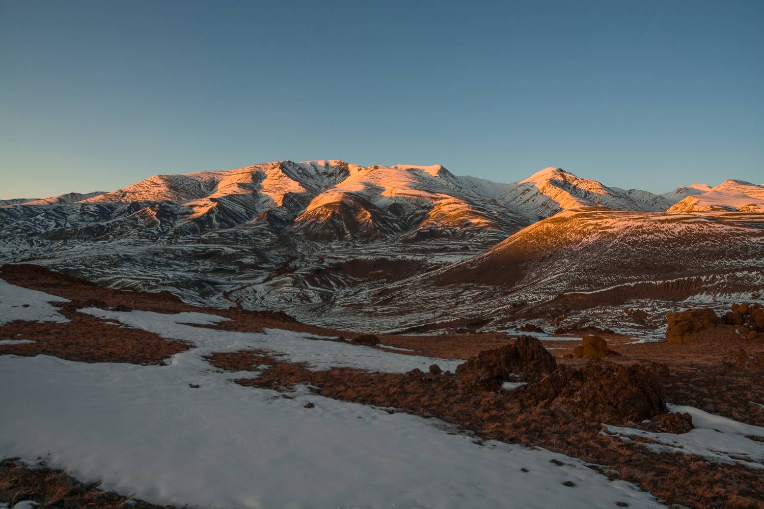 россия, горный алтай,осень, вечер,сумерки,закат, Андрей Поляков