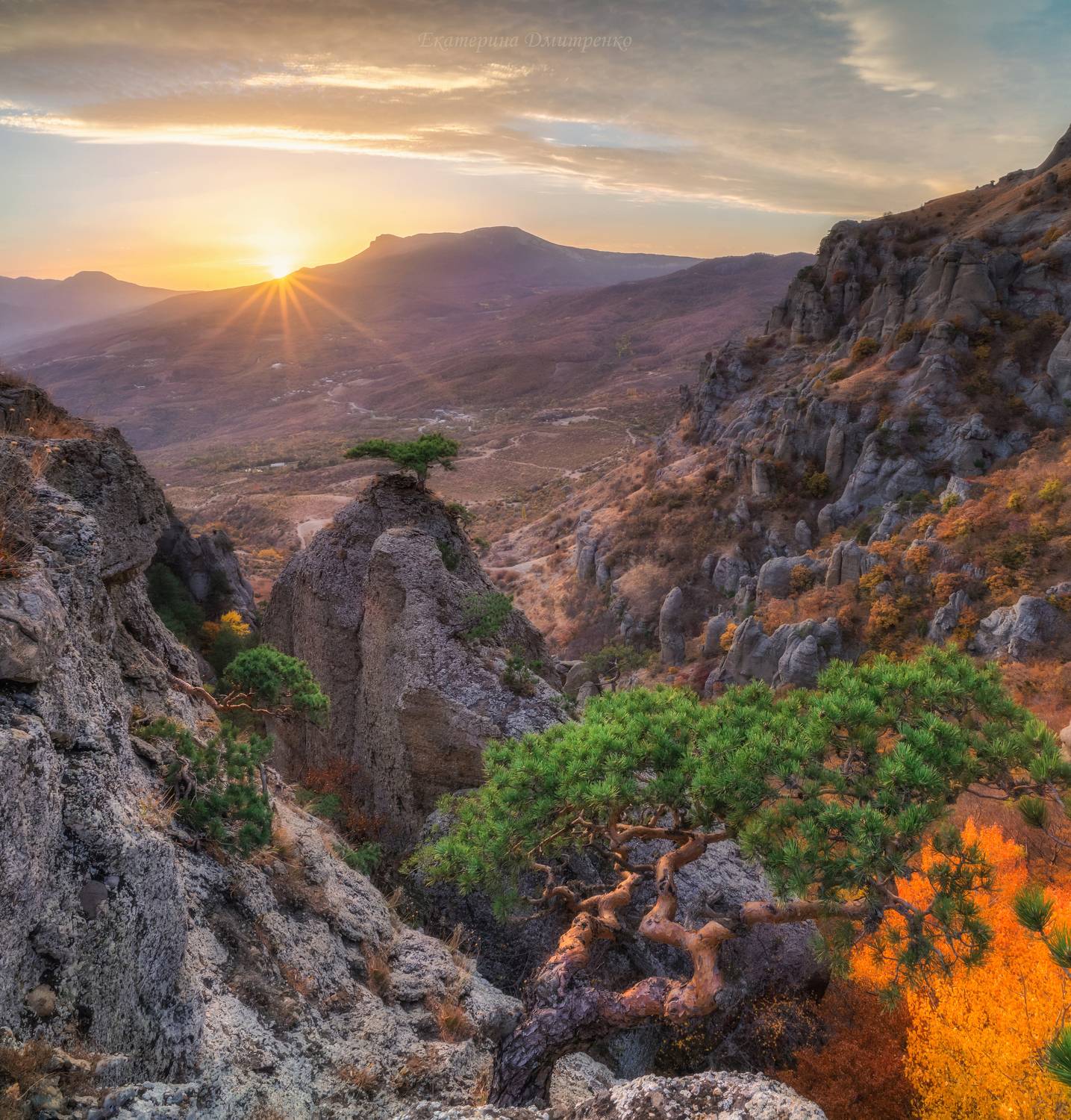 крым, демерджи, горы, осень, долина привидений, алушта, осень, crimea, landscape, Дмитренко Екатерина