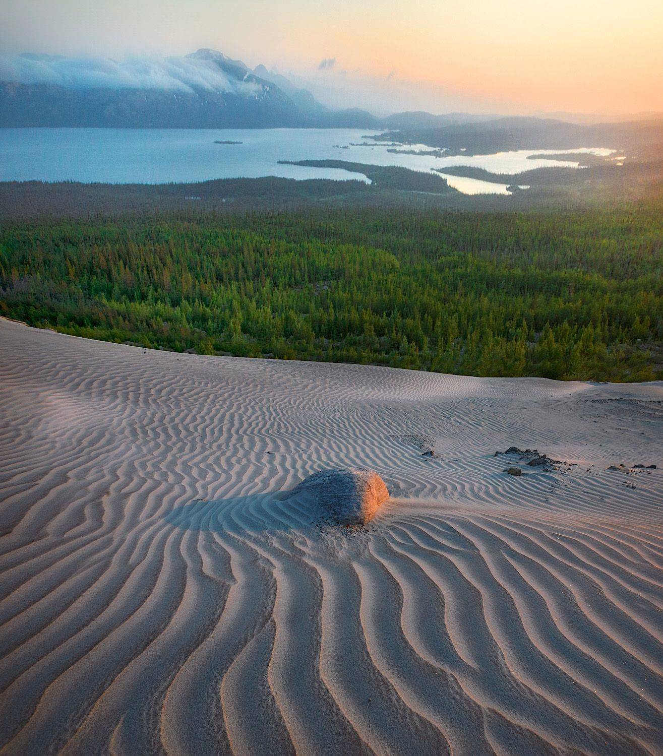 пейзаж, природа, Заполярье, Кольский полуостров, Любовь Трифонова