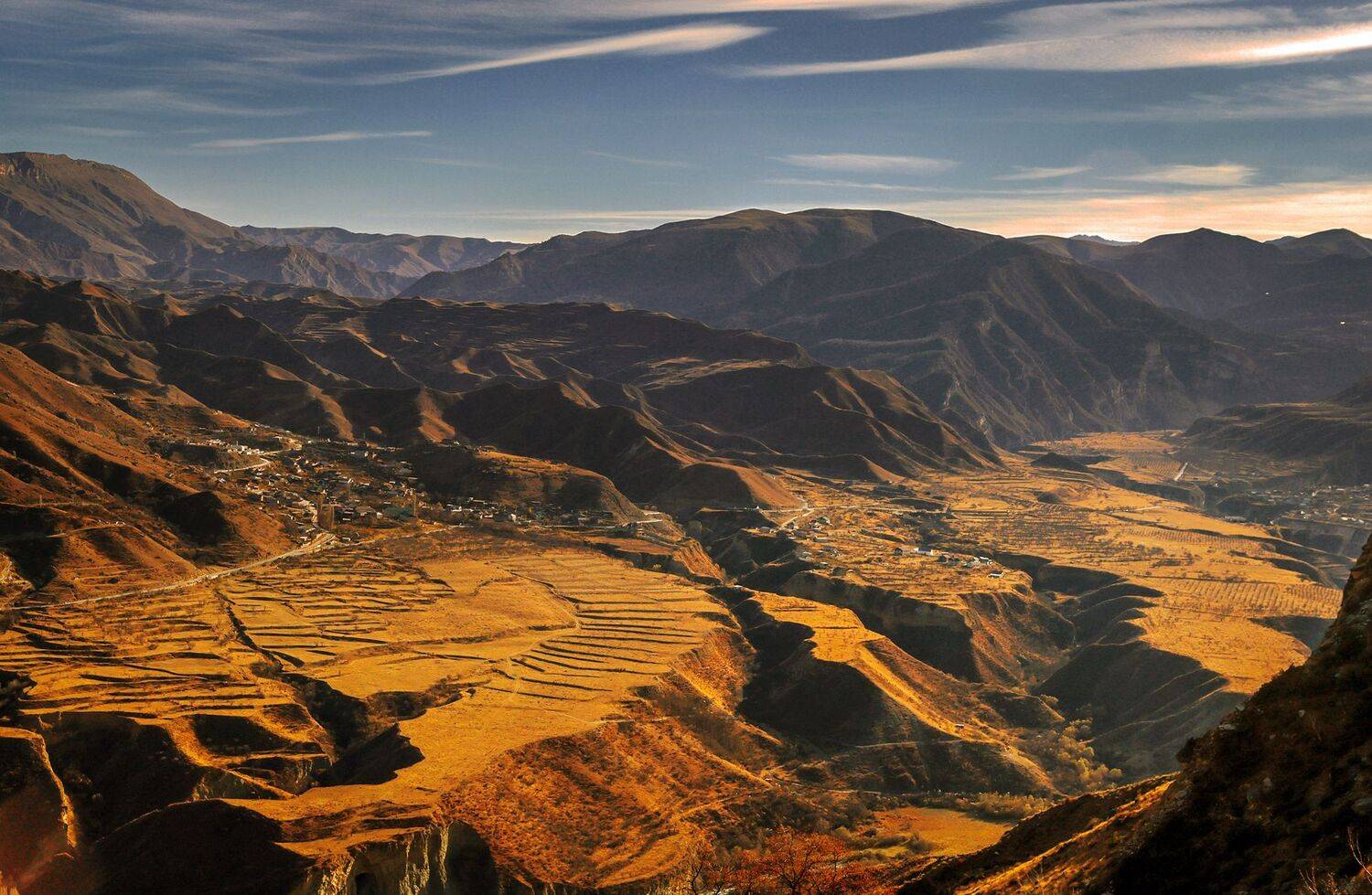 гунибский район,осень,террасы,пейзаж,дагестан,, Magov Marat