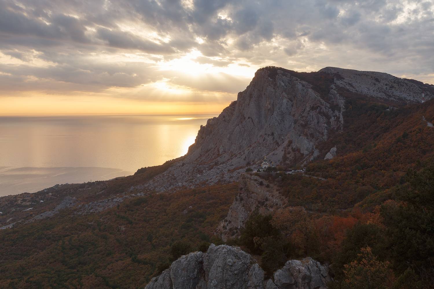 крым, горы, осень., Владимир Дубинин