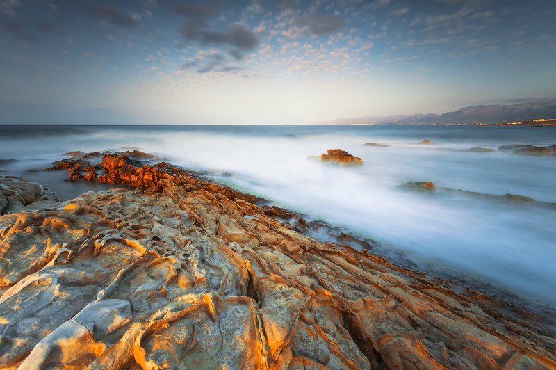 Big stopper, Crete, Greece, Lee, Long exposure, Sokol, Structure, Sunrise, Sunset The illuminated structure фото превью