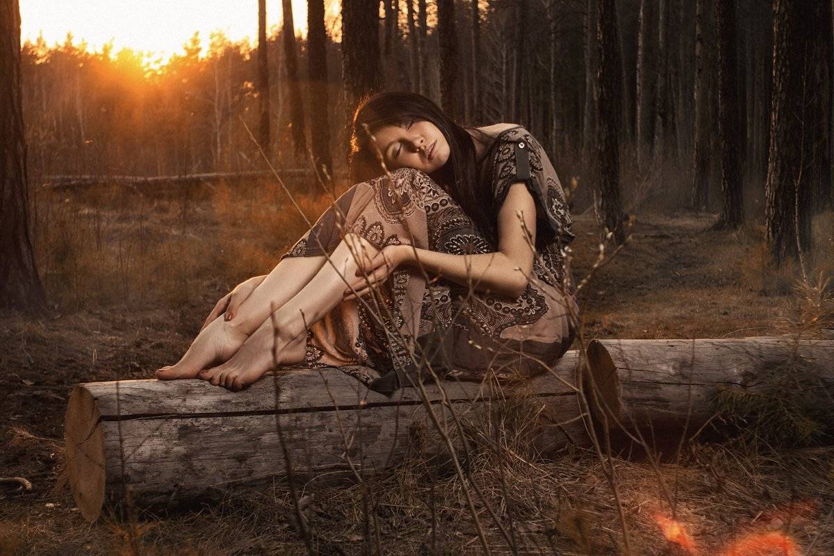 dress,forest,girl,ivankopchenov,natural light,outdoor,portrait,tree,иванкопченов,лес,портрет,портрет девушки,деревья, Иван Копченов