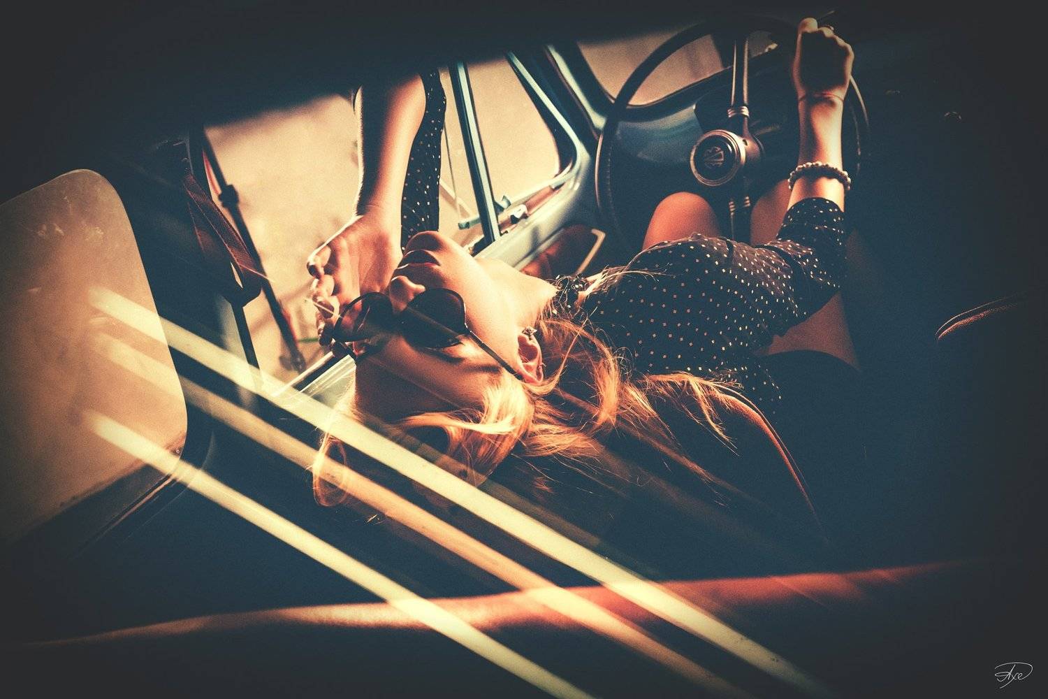 Car, Portrait, Toning, Woman, Руслан Болгов (Axe)