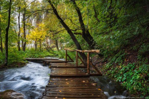 Хорватия. Плитвицкие озера. Дорога к водопаду-2