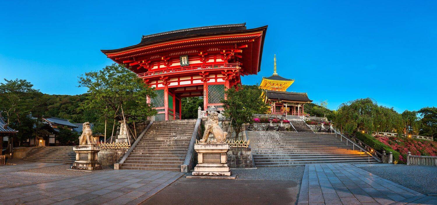 ancient, architecture, asia, asian, blue, buddhism, city, cityscape, dera, dusk, electric, entrance, evening, gate, gateway, historic, history, iconic, illuminated, japan, japanese, kiyomizu, kiyomizu-dera, kiyomizudera, kyoto, landmark, lights, night, ot, Andrey Omelyanchuk