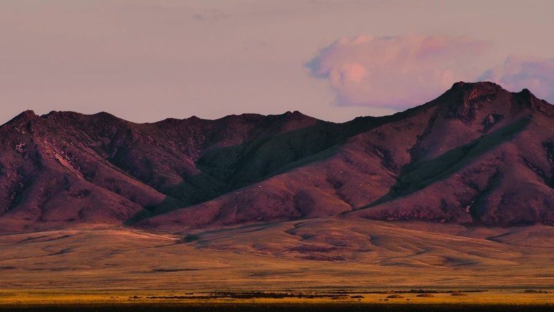 казахстан, сопки, степь *** фото превью