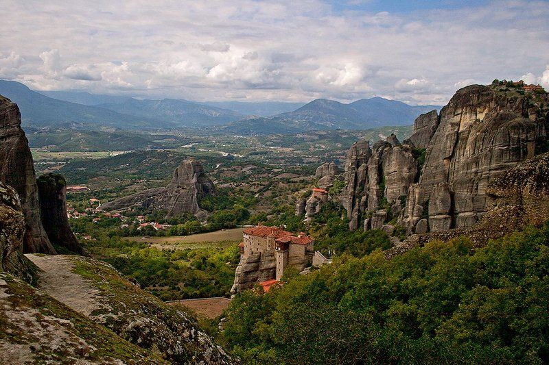 скалы  Метеоры, Греция фото превью