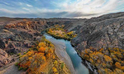 Осень на реке Чарын