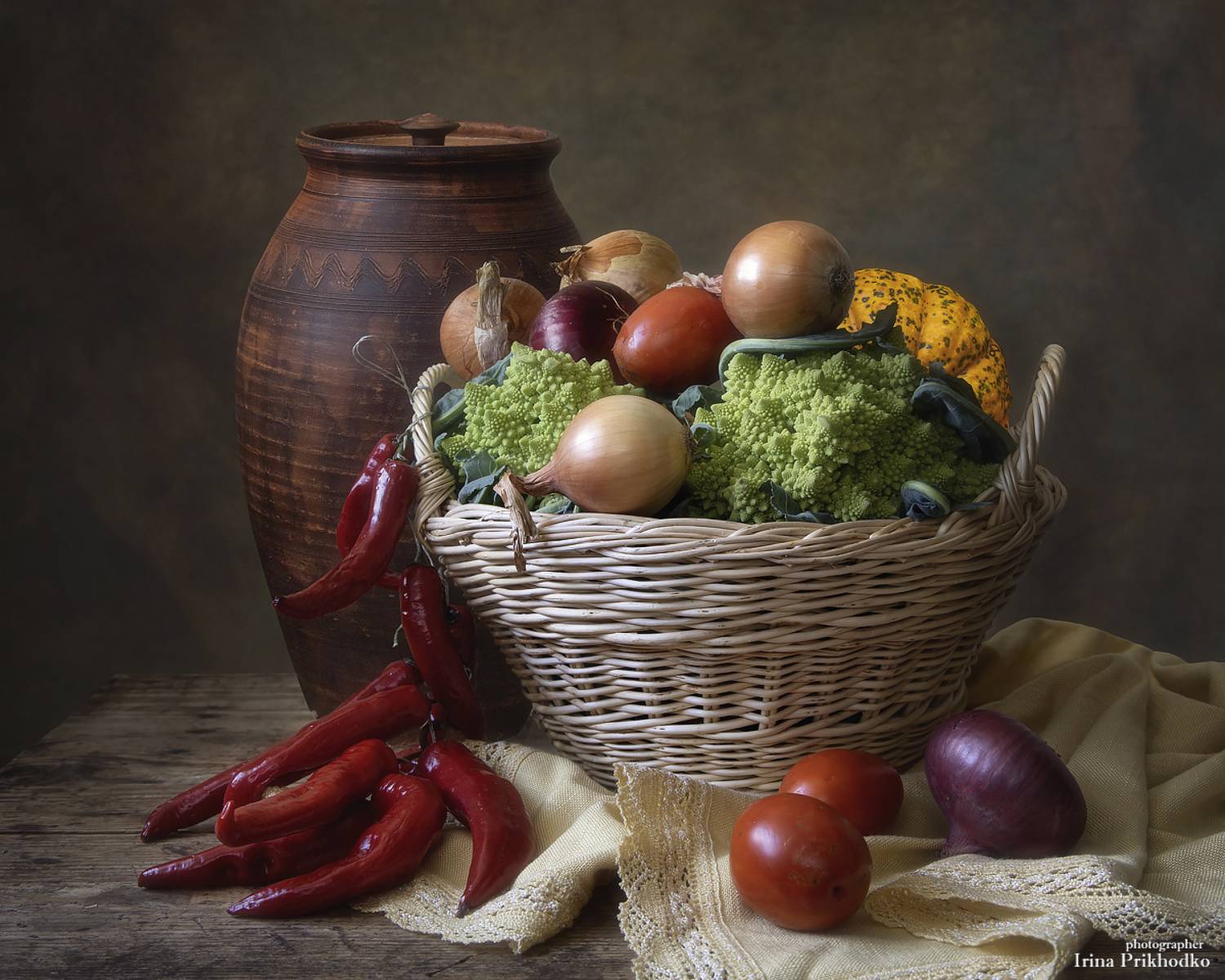 натюрморт, овощи, урожай, Приходько Ирина