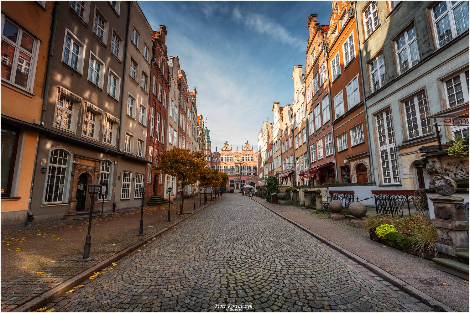 polska, miasto, gdańsk, ulica, kamienice, Kowalczyk Piotr