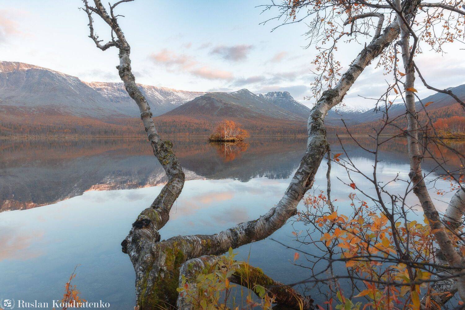 хибины, осень, озеро, кольский полуостров, горы, кольский, Кондратенко Руслан