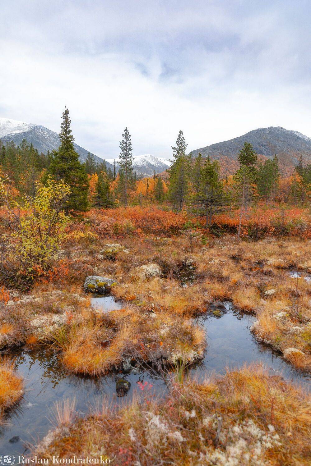 хибины, осень, озеро, кольский полуостров, горы, кольский, Кондратенко Руслан