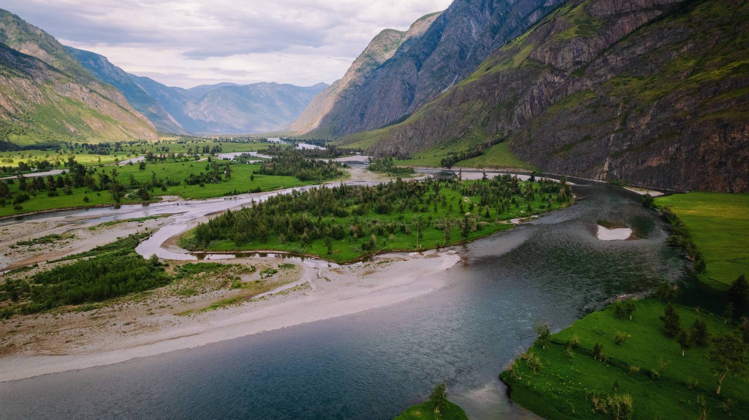 алтай, пейзаж, река. горы. природа., Руслан Доронин