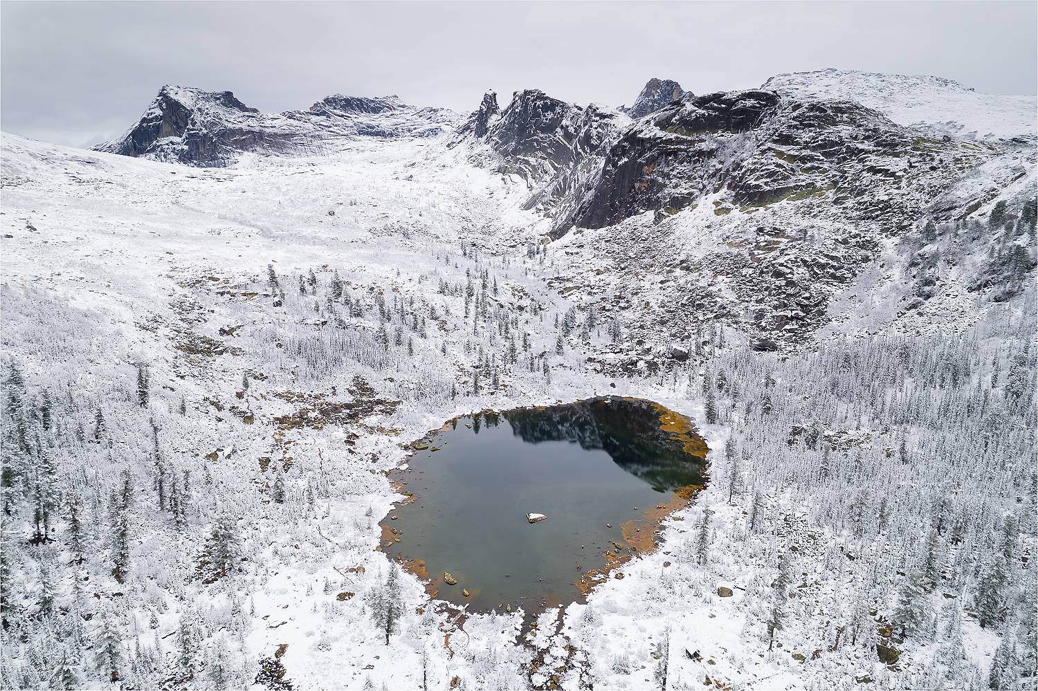 ергаки, саяны, пейзаж, красиво, зима, река, хайкинг, тревел, туризм, Александр Нерозя