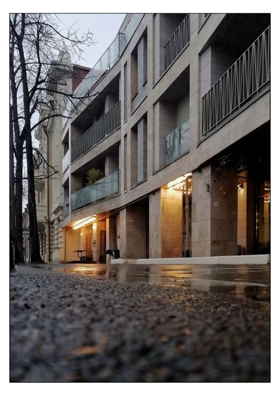 Осенний вечер фото превью