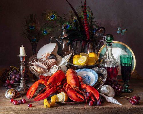 Still Life with Lobsters