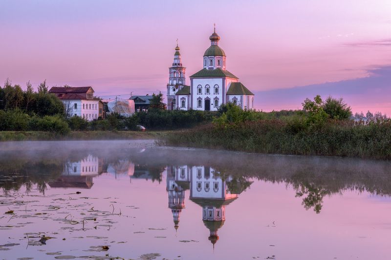 Рассвет в Суздале фото превью