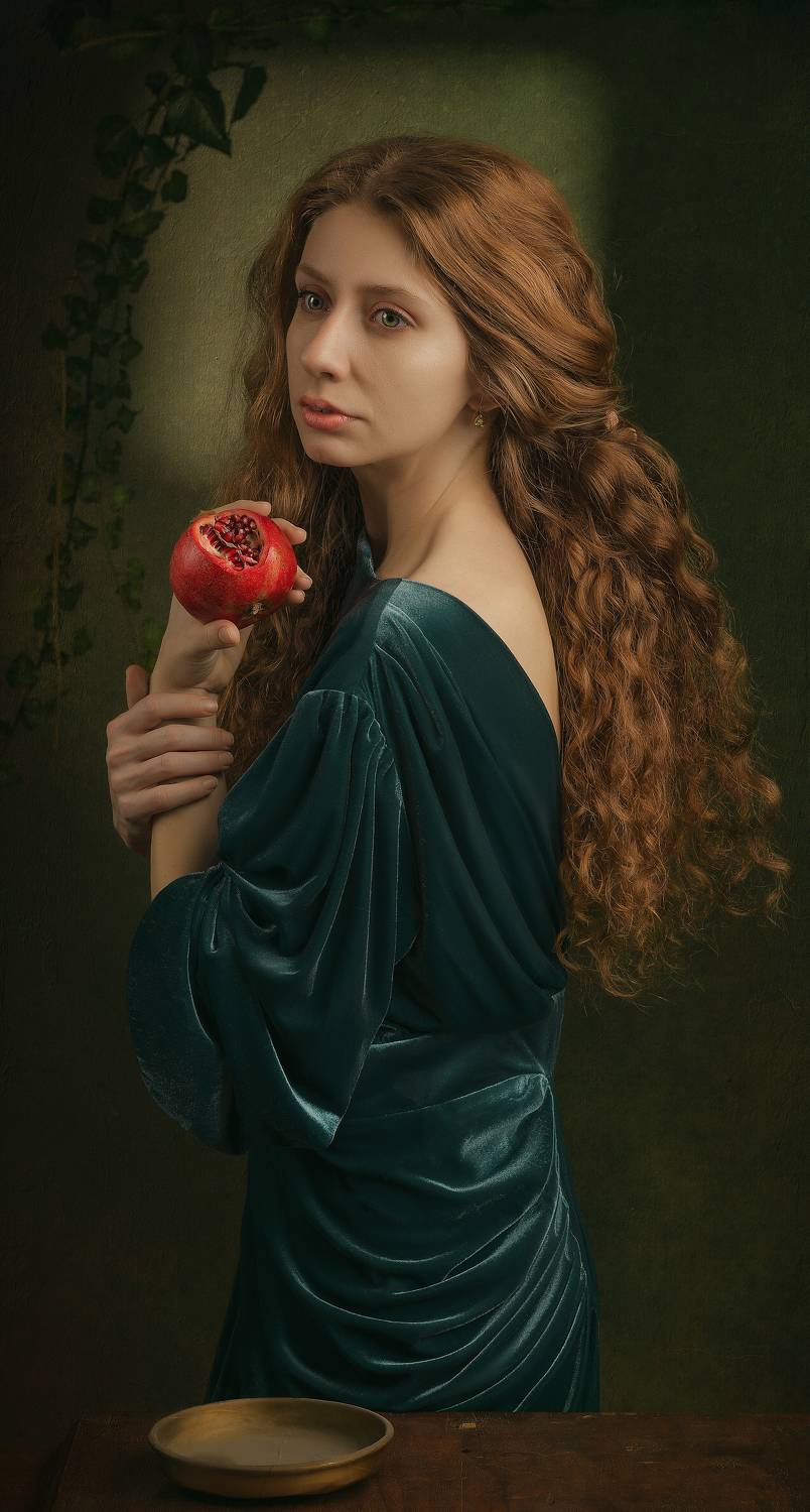preraphaelite, beauty, fineart, pictural, painterly, Elian Coman