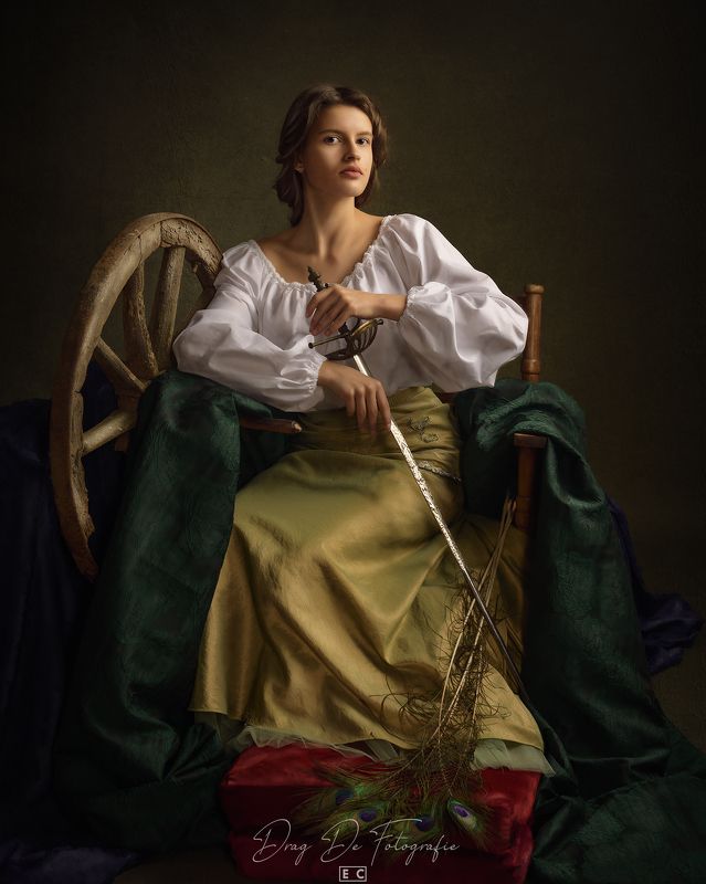 fineart,canvas,baroque,pictural,dragdefotografie,painterly,caravaggio Saint Catherine of Alexandria фото превью