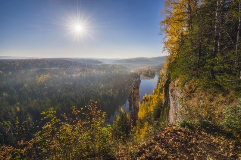 Солнечно на Усьвинских столбах фото превью