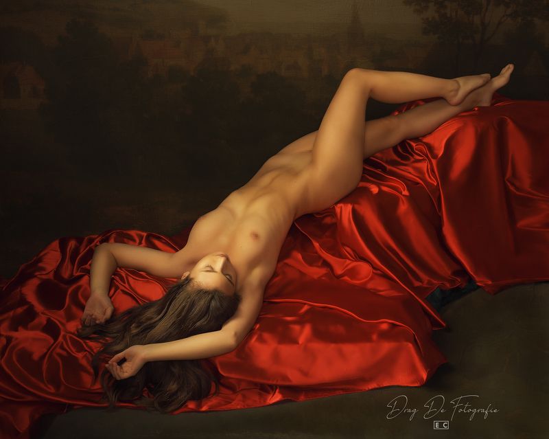 fineart, pictural, baroque, canvas, beauty, dragdefotografie, eliancoman, painterly Sleeping Venus фото превью