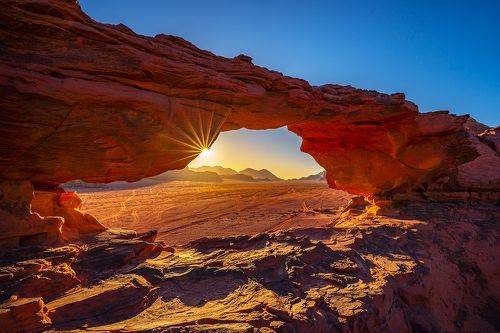 Under the Arch, Wadi Rum