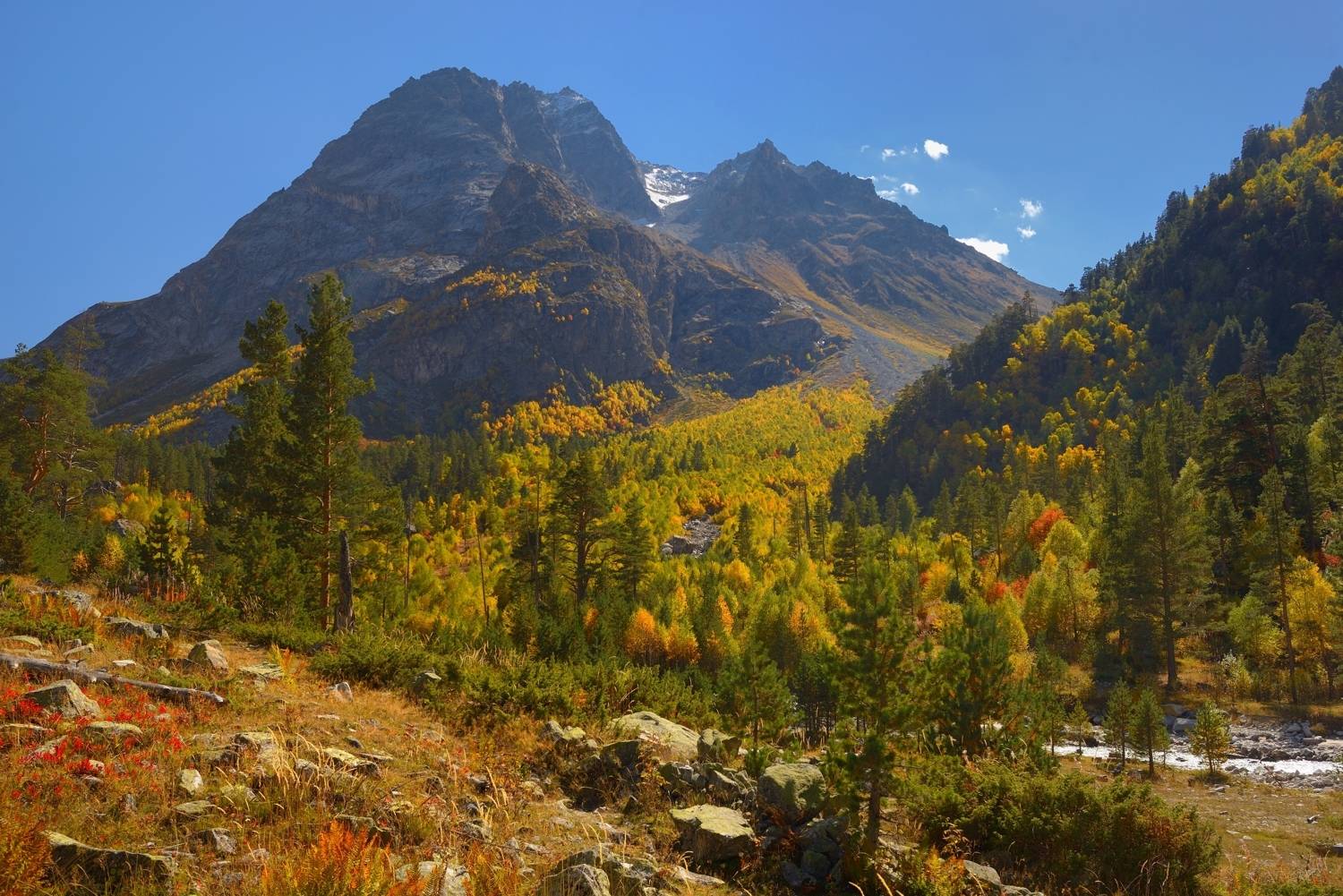 горы осень чиринкол, Александр Жарников