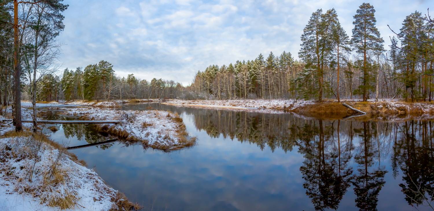 река пра, кардом, заповедник, утро, пейзаж, природа, Юрий Морозов