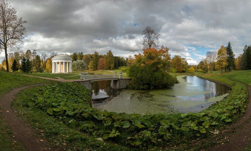 Павловск осень Осень в Павловском парке фото превью