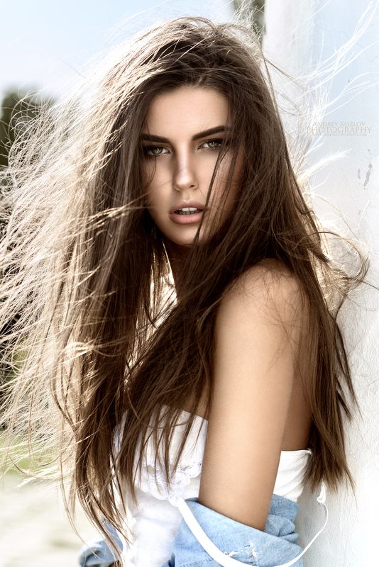 Beauty, Fashion, Girl, Glamour, Hair, Model, Outdoors, Park, People, Portrait Nastia фото превью