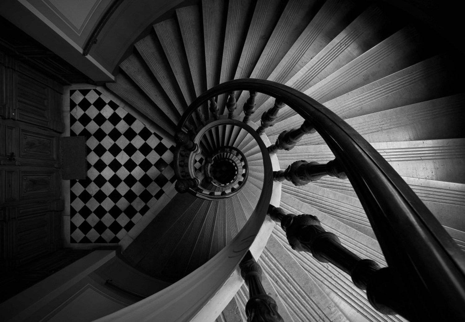 stairs, stockholm, sweden, patryk, ignacak bw, Patryk Ignacak