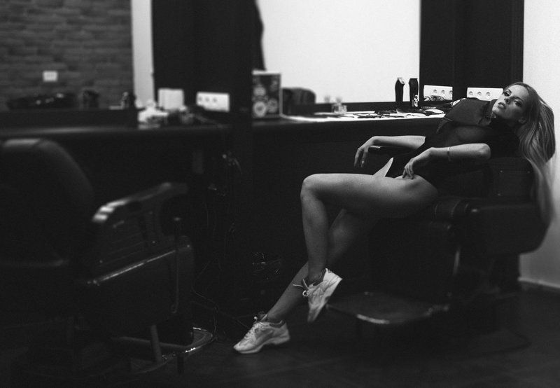 Black and white, Erotic, Nude *** фото превью