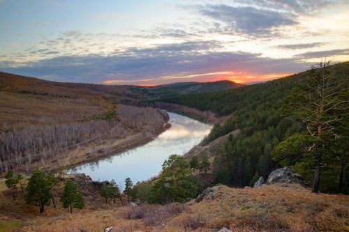 Один осенний закат