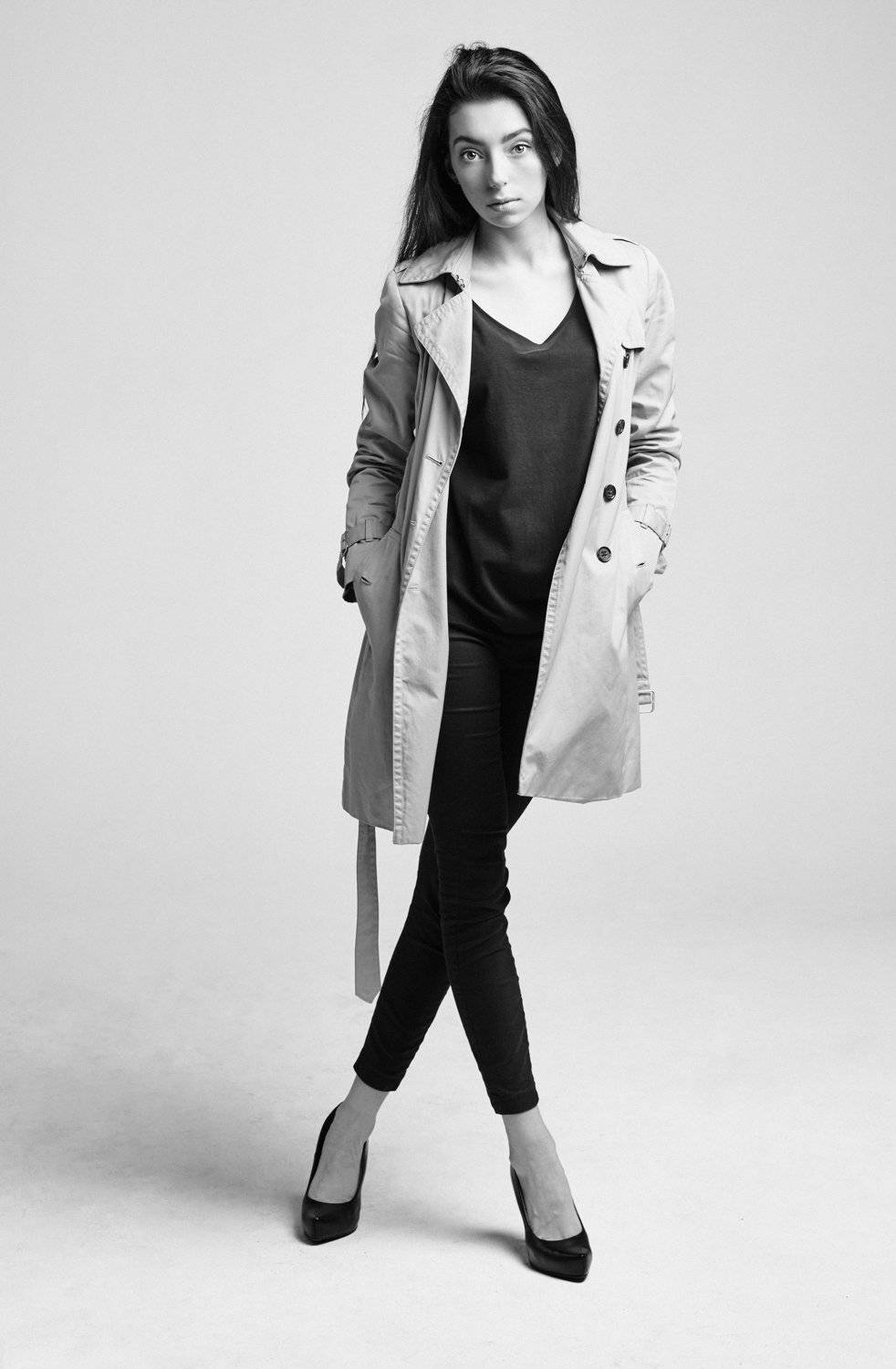 Art photo, Beutyful, Black & white, Fashion, Polishgirl, Portrait, Hubert Kochański