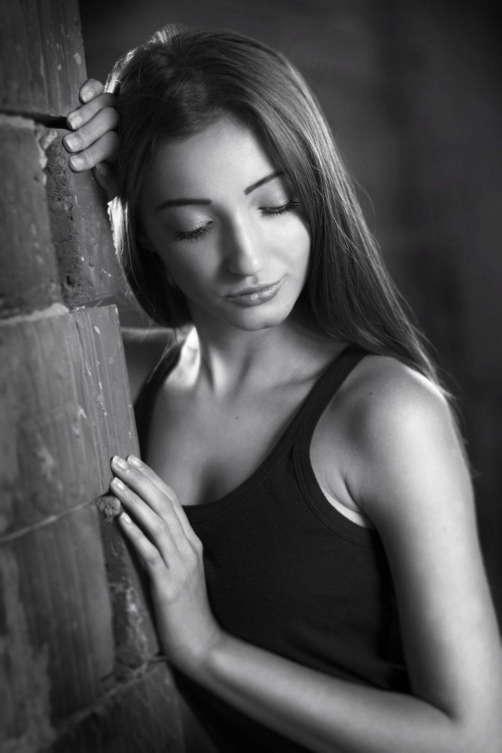 amazing, beautiful, beauty, black & white, girl, gorgeous, jozef kiss, jozefkiss.com, lovely, portrait, pretty, young, zita urogi, Jozef Kiss