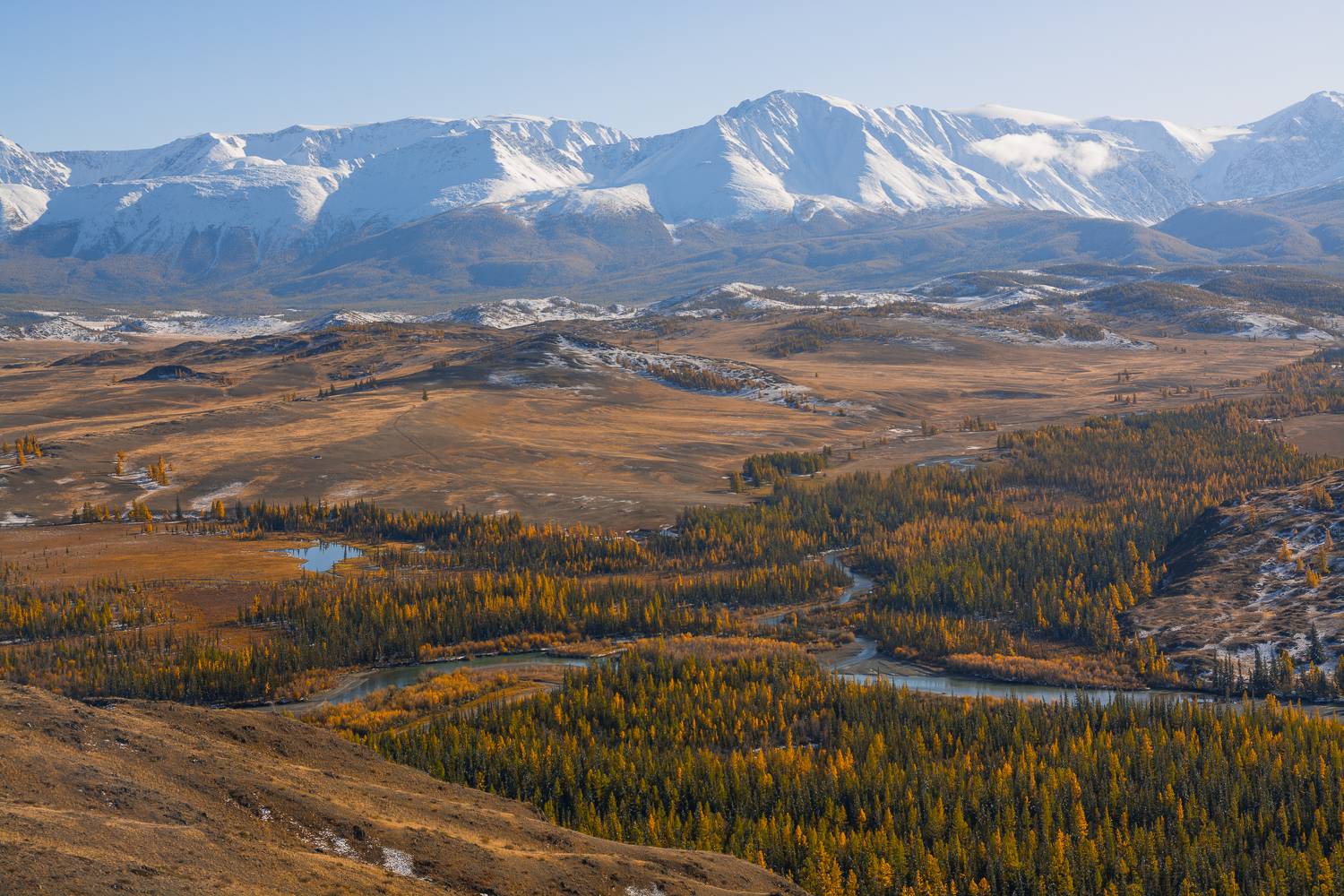 россия, горный алтай,осень, Андрей Поляков