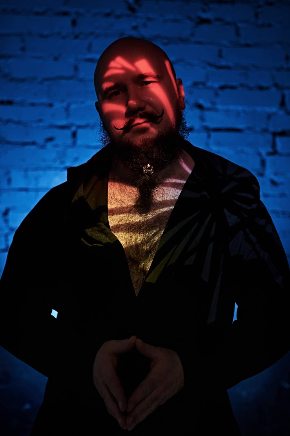 цвет, триада, синий, красный, желтый, свет, Дарья Комарова