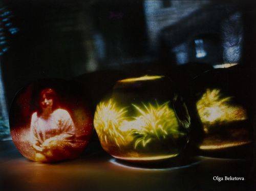 Автопортрет на яблоке